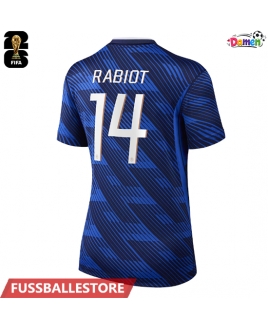 Günstige Frankreich Adrien Rabiot #14 Heimtrikot Damen WM 2026 Kurzarm